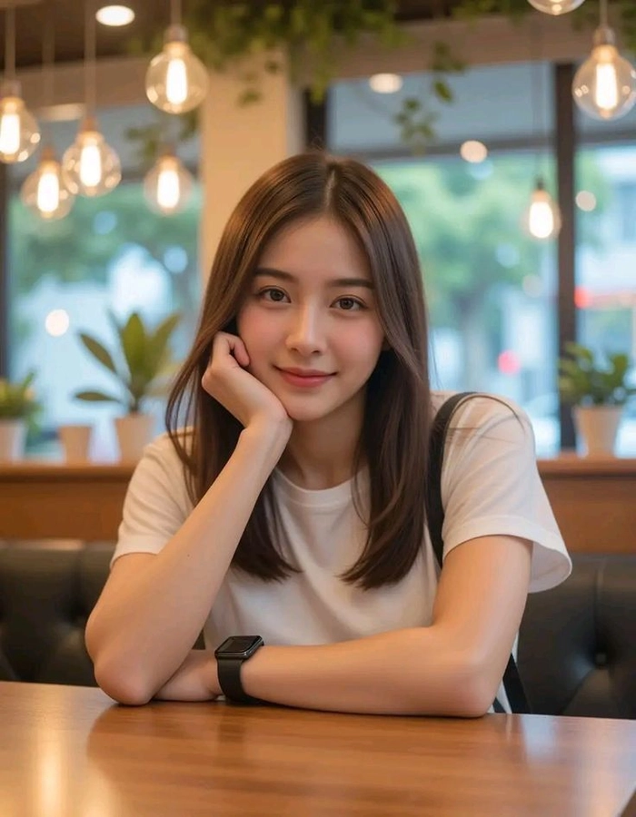 Hình gái TikTok Việt mặc váy