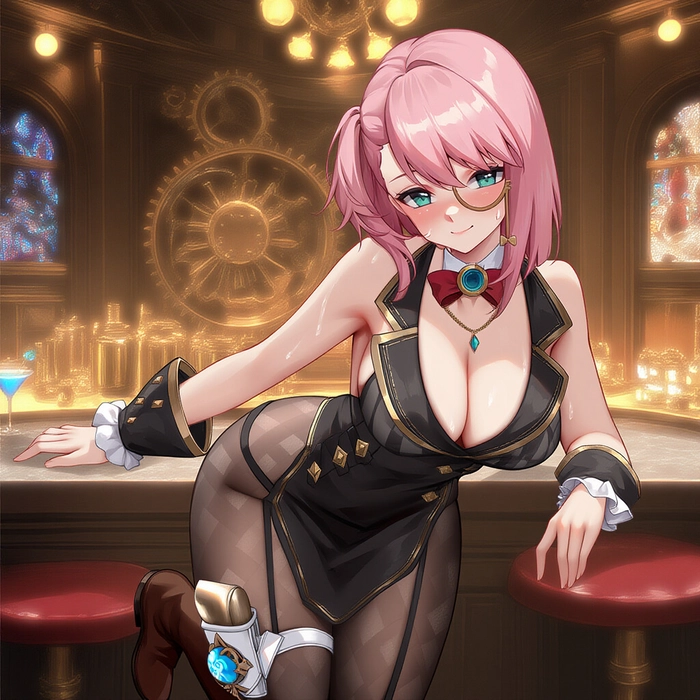 Hình nền Charlotte Genshin HD
