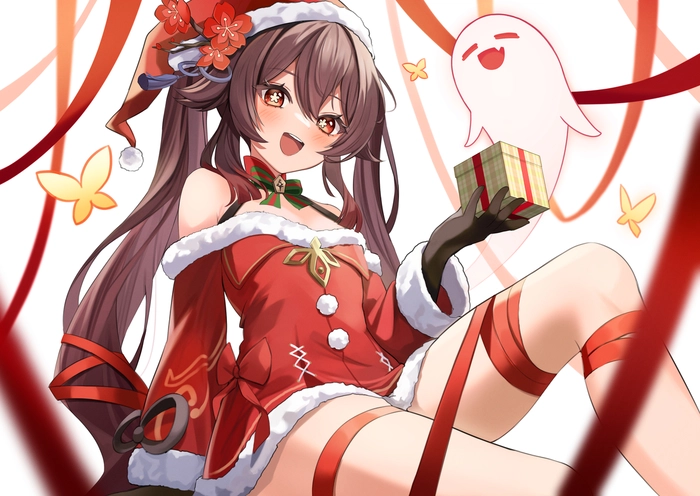 Hình nền Hu Tao anime