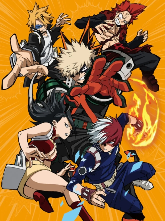 Hình nền anime Học Viện Anh Hùng nhóm