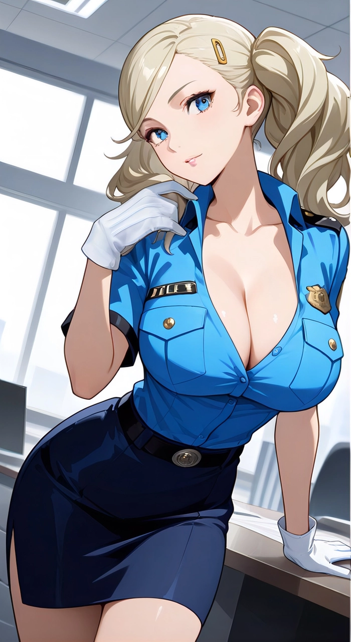 Hình nữ cảnh sát anime hở v1 gợi cảm