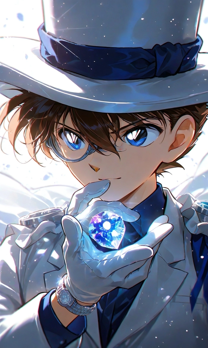 Kaito Kid đeo kính đơn