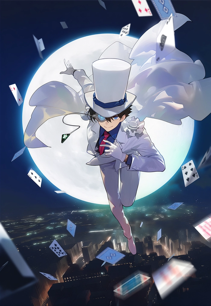Kaito Kid phong cách quý tộc