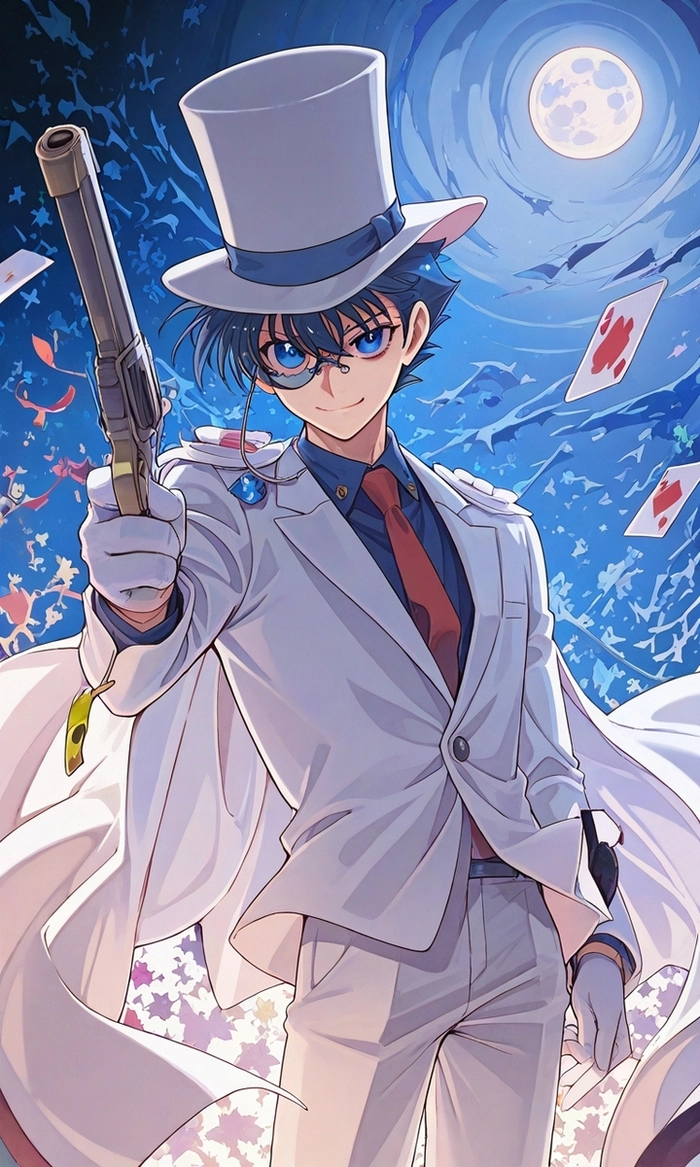 Kaitou Kid trong manga