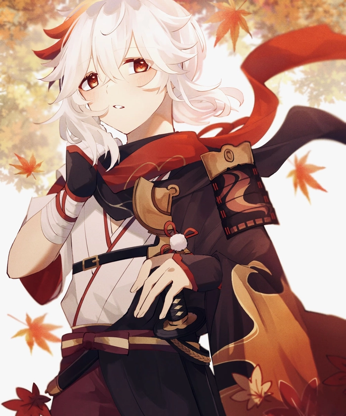 Kazuha Genshin anime thần thái