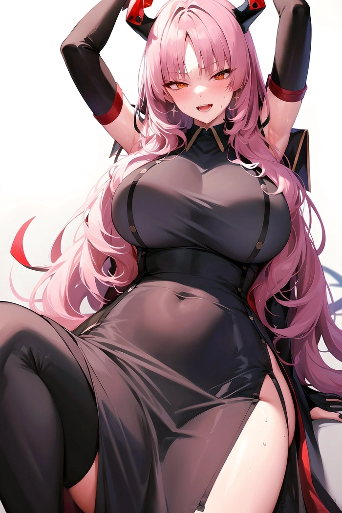 Kyougoku Satsuki phong cách Gothic gợi cảm