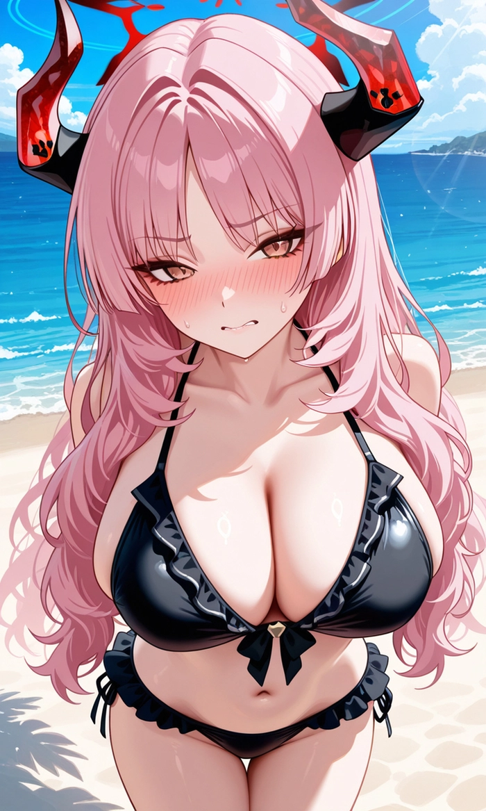 Kyougoku Satsuki trong bộ bikini nóng bỏng
