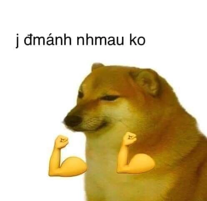 Meme Cheems đánh nhau ko