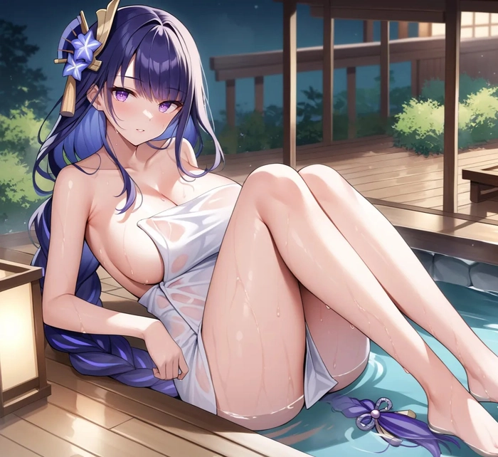 Raiden Shogun ảnh nền sexy