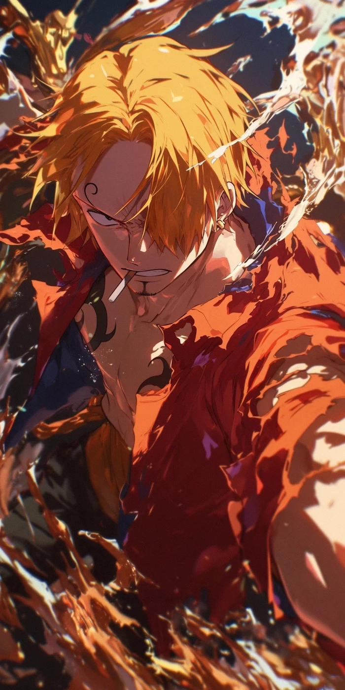 Sanji cool ngầu anime