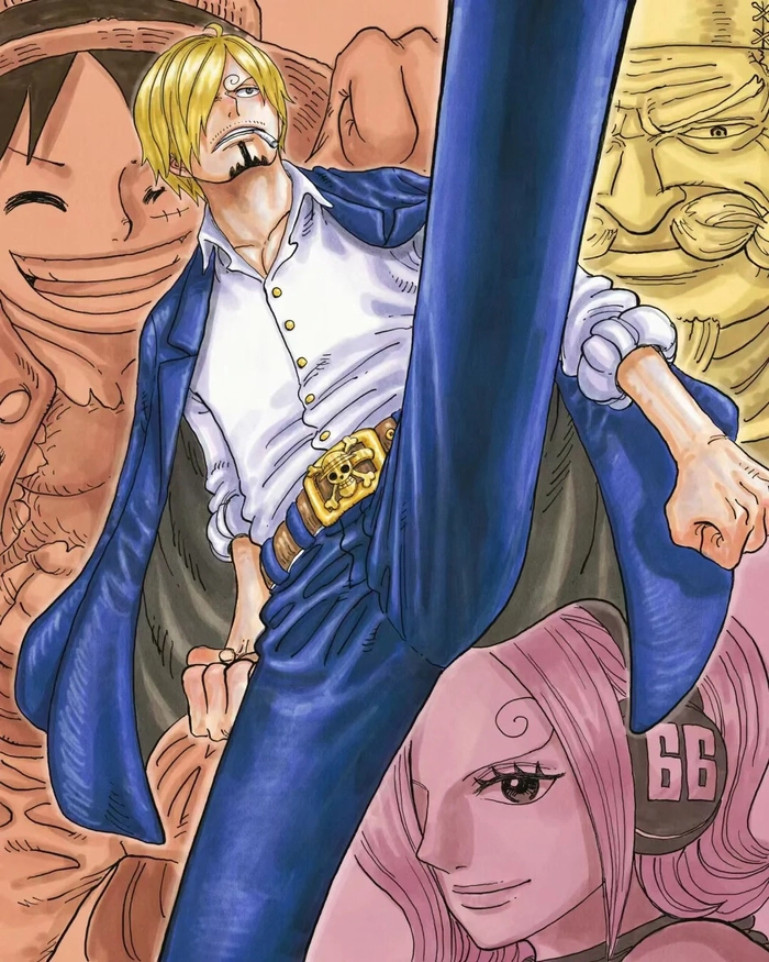 Sanji mặc đồ truyền thống Wano