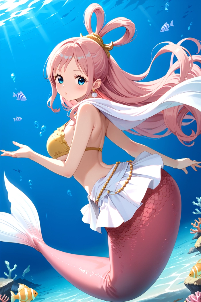 Shirahoshi One Piece fanart