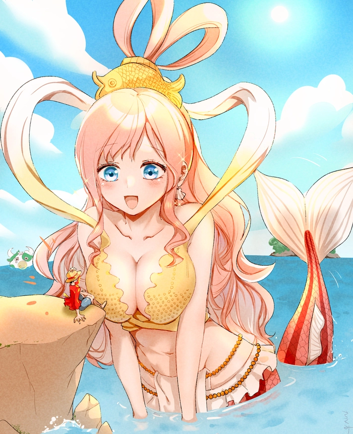Shirahoshi One Piece ngầu