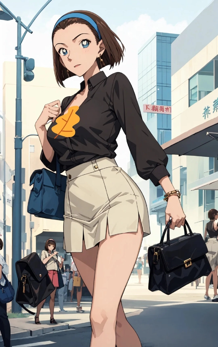 Sonoko Suzuki anime cá tính