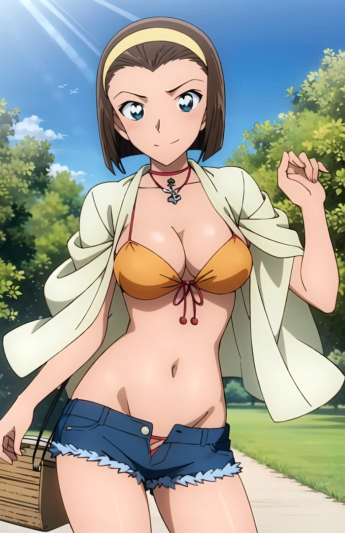 Sonoko Suzuki anime gợi cảm