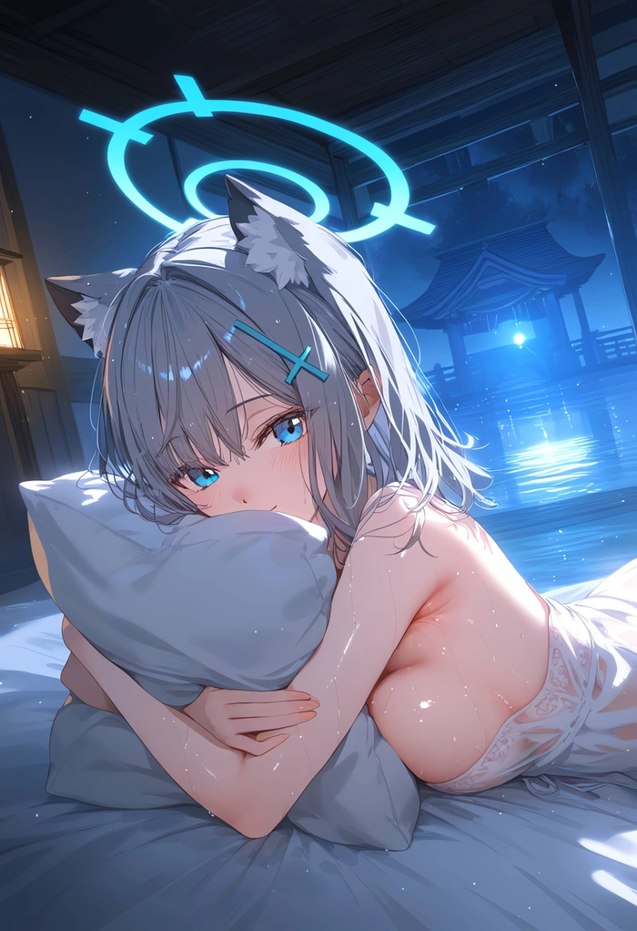 Sunaookami Shiroko anime chất lượng cao