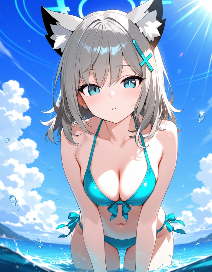 Sunaookami Shiroko sexy
