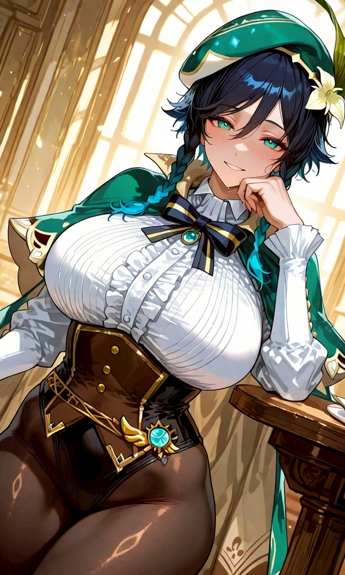 Venti Genshin Impact avatar sexy
