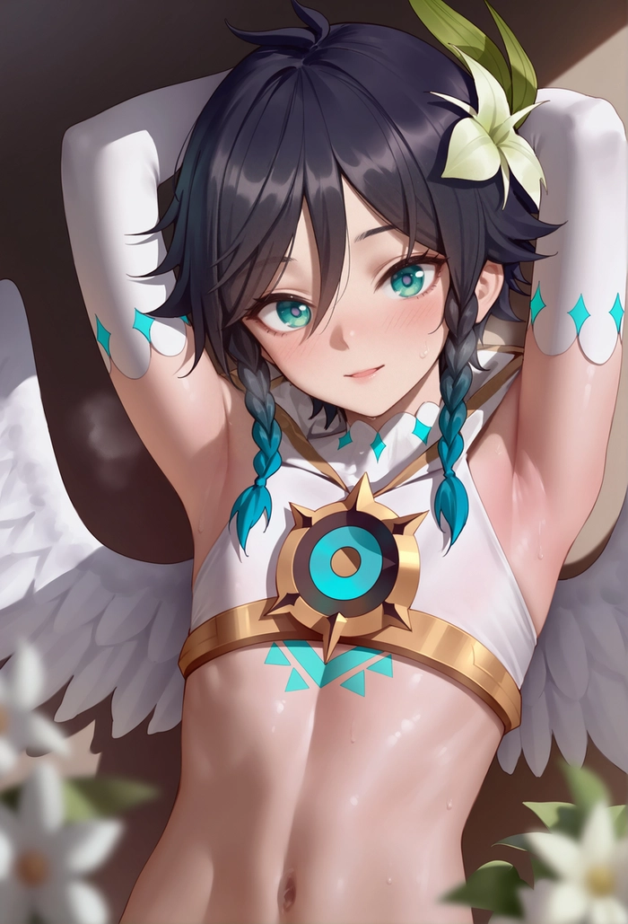 Venti Genshin chibi cool