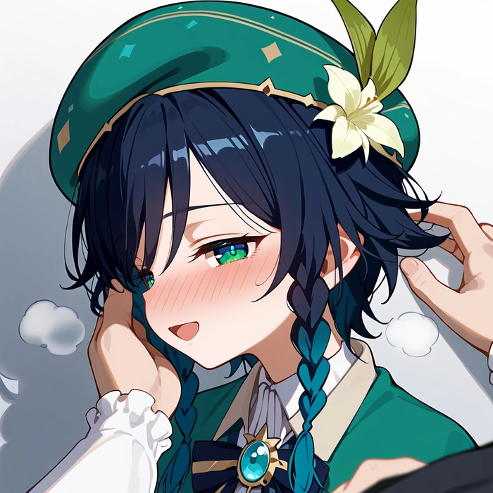 Venti Genshin cosplay cute