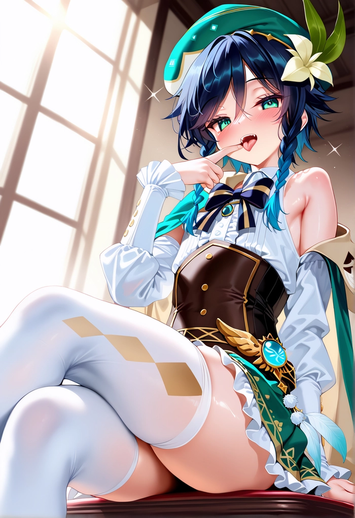 Venti Genshin sexy lôi cuốn