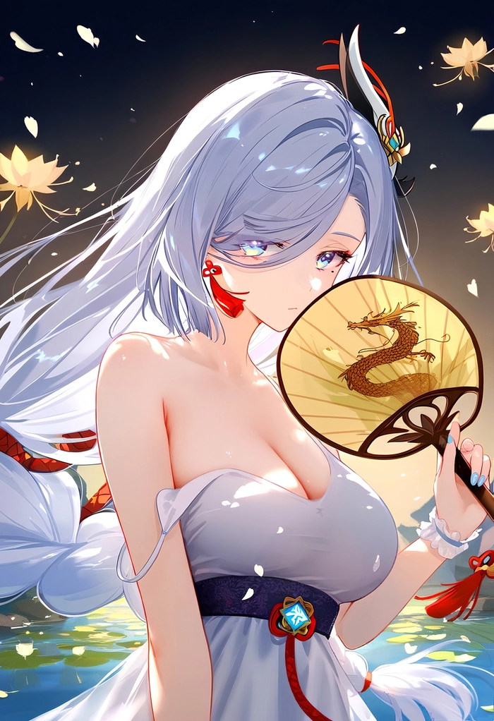 Wallpaper Shenhe sexy