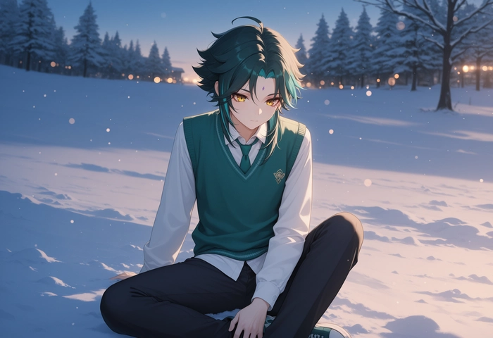 Xiao Genshin sexy chill cực đẹp