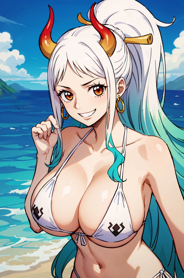 Yamato One Piece fanart sexy