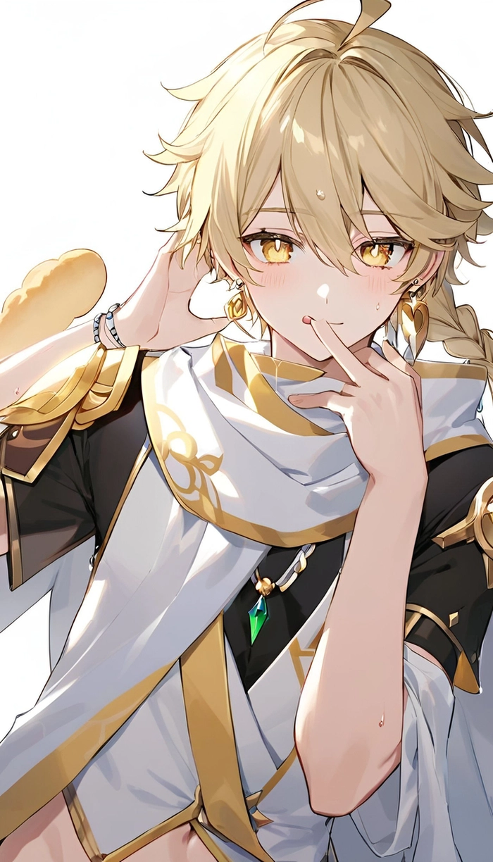 Aether Genshin avatar đầy cảm xúc