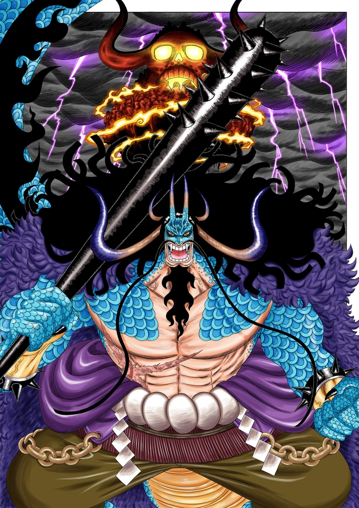 Ảnh Kaido One Piece thần thái ngầu