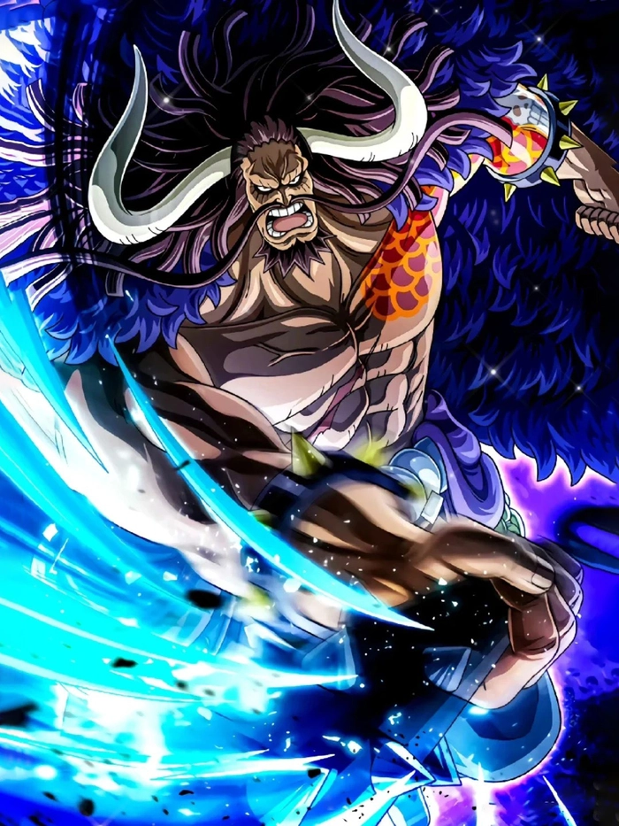 Ảnh Kaido ngầu như quái thú