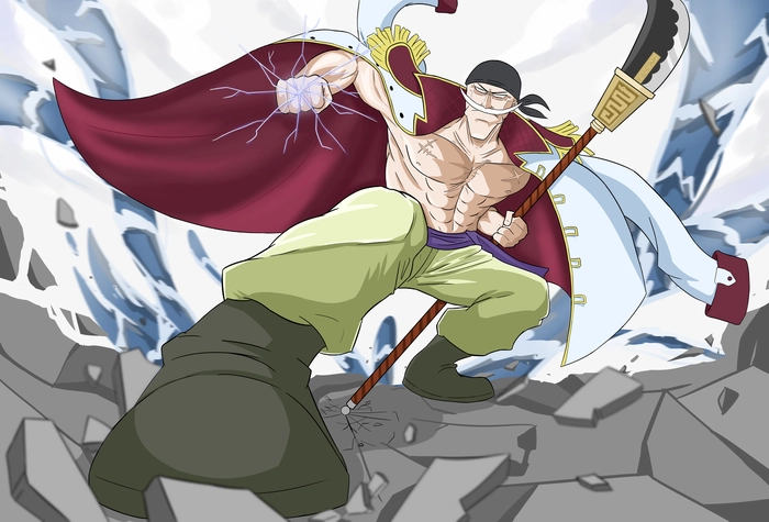 Ảnh One Piece Bố Già đậm chất nghĩa khí