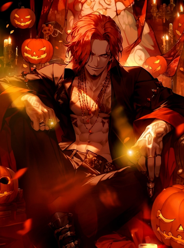 Ảnh One Piece Shanks phong cách tối thượng