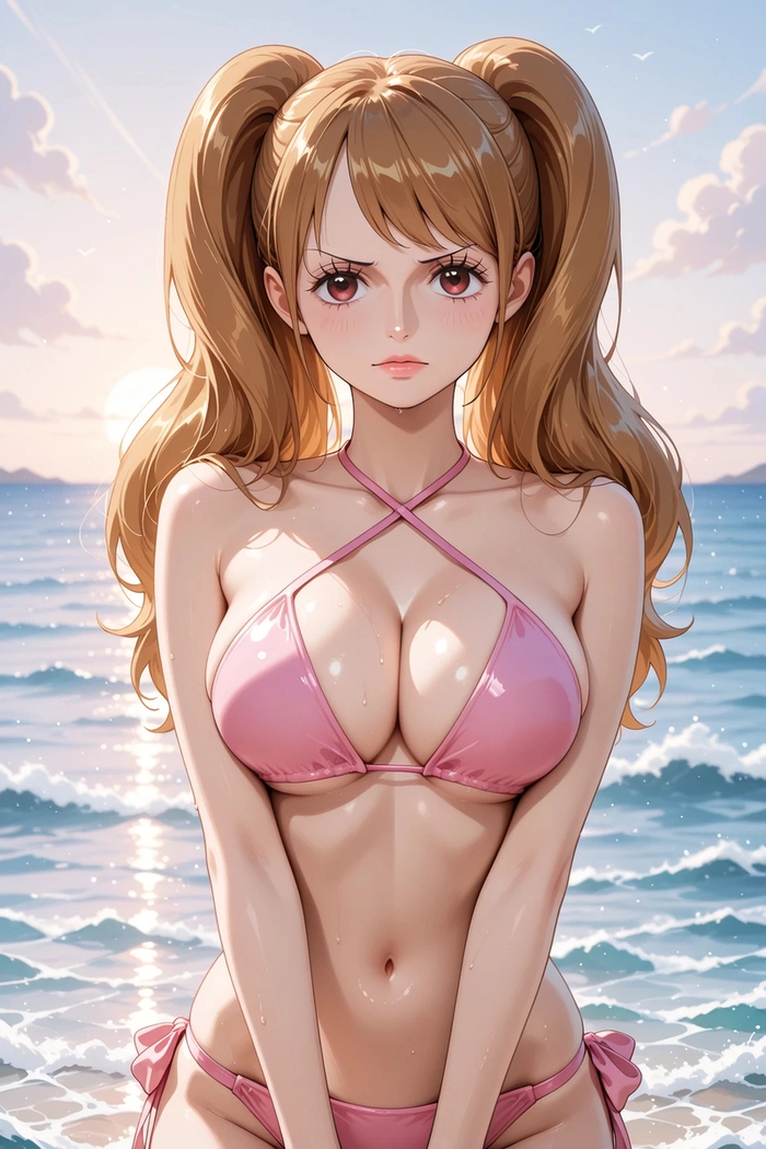 Ảnh Pudding One Piece bikini sắc nét
