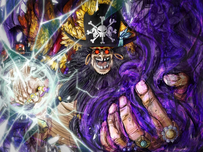 Ảnh Râu Đen One Piece chất riêng