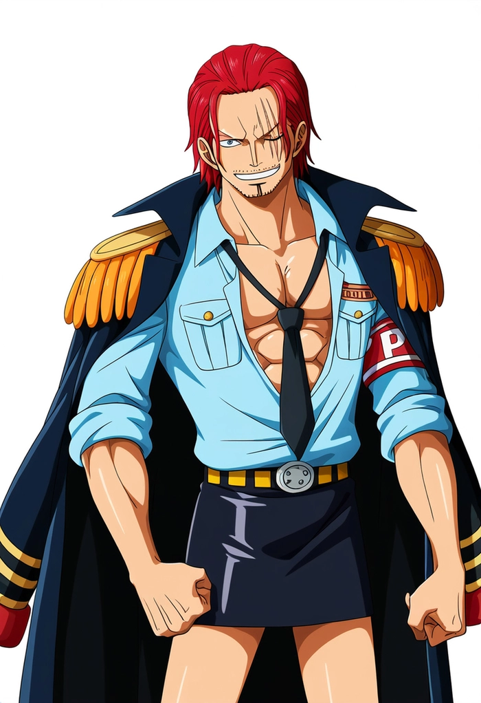 Ảnh Shanks One Piece phiên bản ngầu