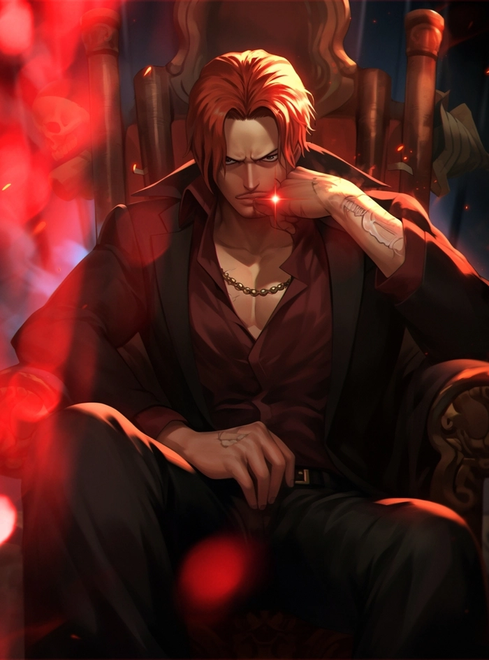 Ảnh Shanks Tóc Đỏ ngầu bá cháy