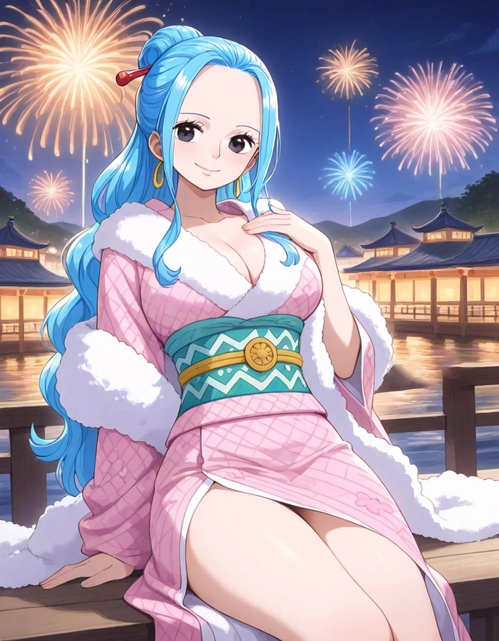 Ảnh Vivi One Piece dáng nuột cực phẩm