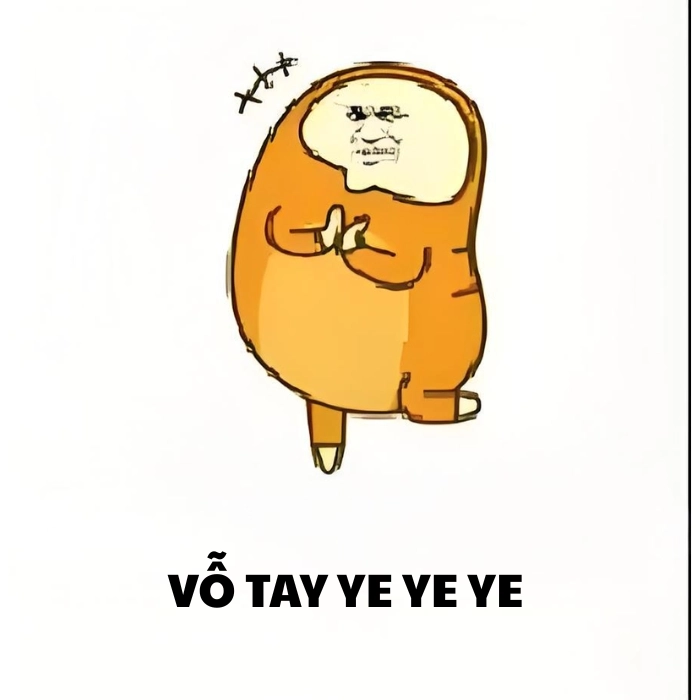 Ảnh chế meme vỗ tay