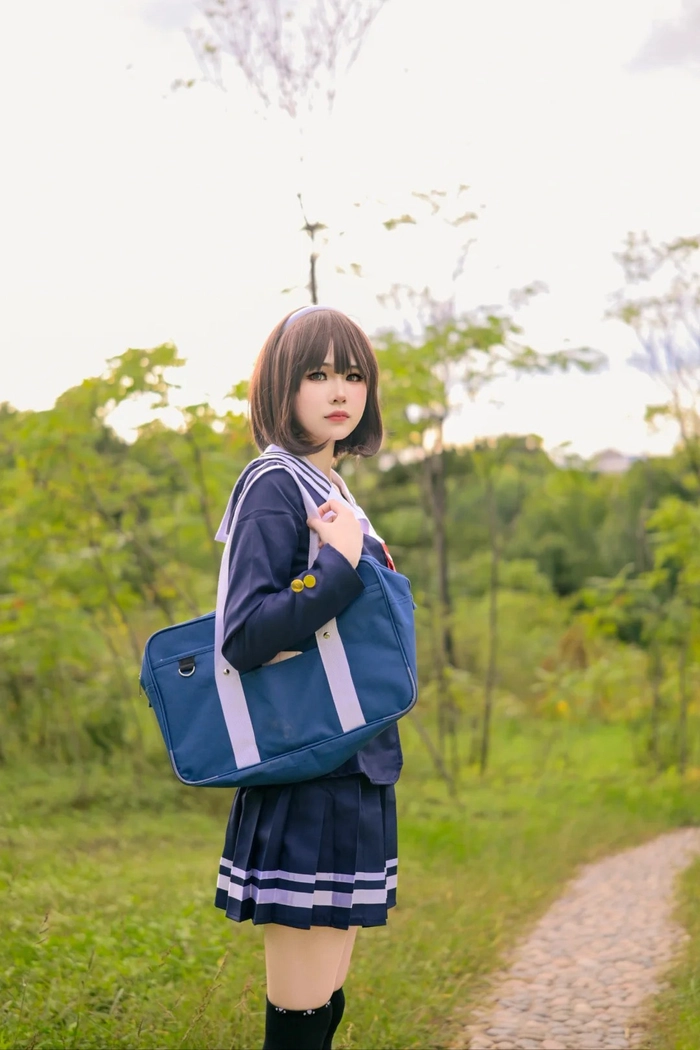 Ảnh gái xinh hóa trang nữ sinh