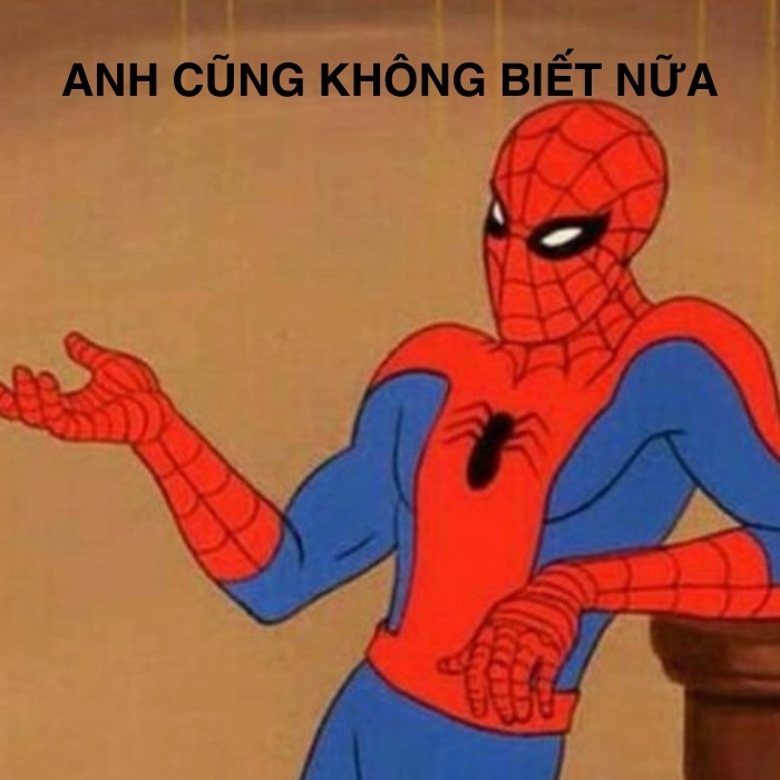 Ảnh meme Spiderman hot