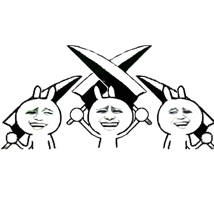 Ảnh meme cầm dao “vừa hài vừa hăm dọa”
