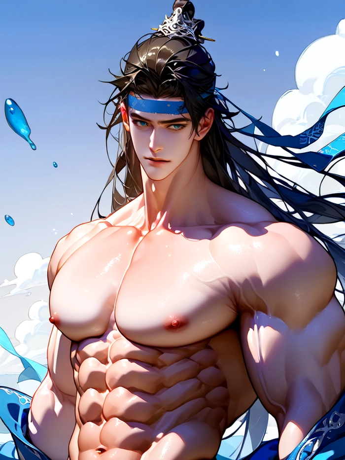 Ảnh trai đẹp anime 6 múi cổ trang