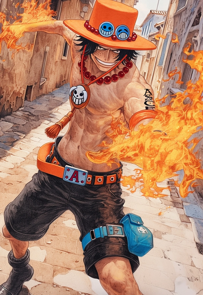Avatar Ace cực chất cho fan anime