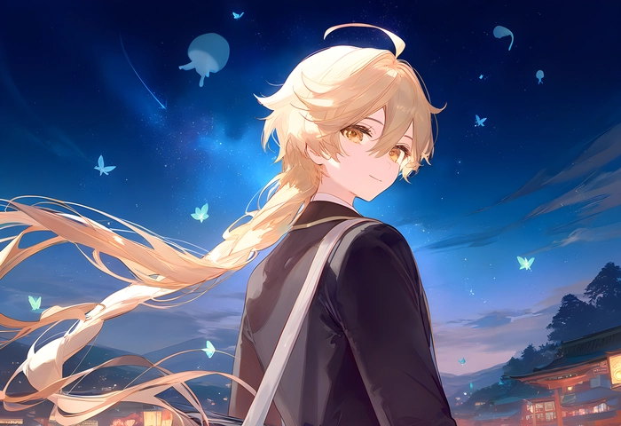Avatar Aether phong cách anime