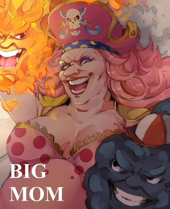Avatar Big Mom phong cách anime