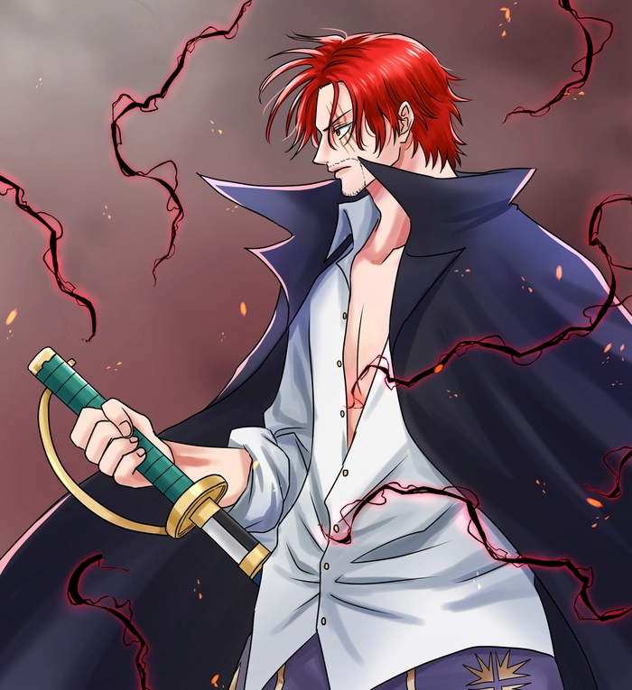 Avatar Shanks đẹp đậm khí chất thủ lĩnh