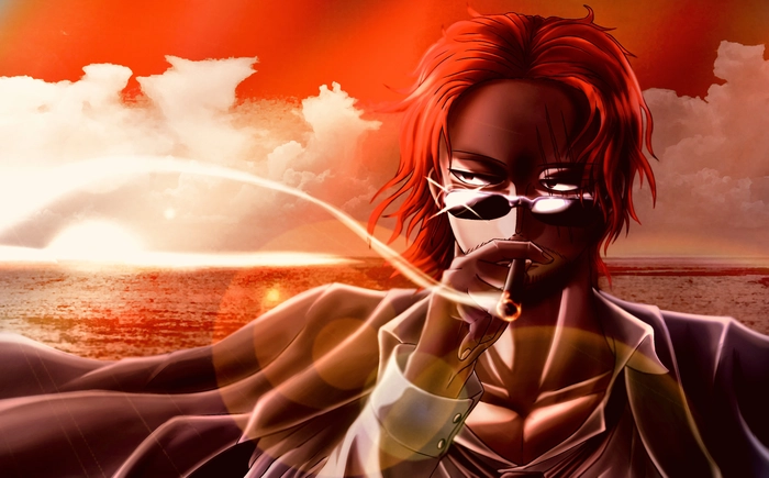 Avatar Shanks phong cách điềm đạm