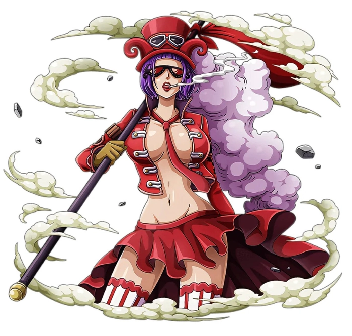 Belo Betty One Piece tóc hồng