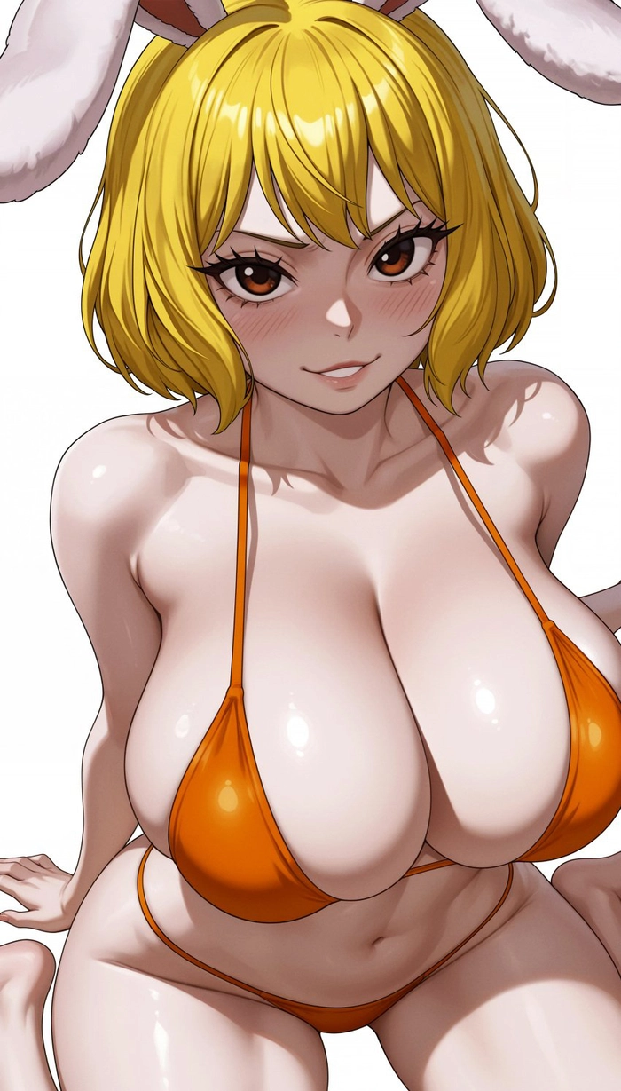 Carrot One Piece cực phẩm nhan sắc vs bikini